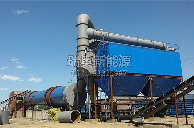 大型煤泥烘干機現場